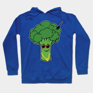 Gangsta Broccoli Keeping It Organic Hoodie